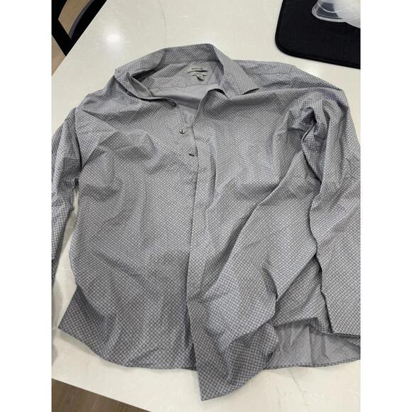 Kenneth Cole Reaction Slim Fit Wrinkle Resistant Men's Shirt - Picture 1 of 3